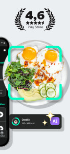 اسکرین شات 2 برنامه Yazio: calorieënteller