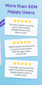 اسکرین شات برنامه YAZIO Food & Calorie Counter 8