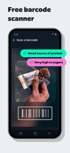 اسکرین شات 3 برنامه Yazio: AI Calorie Tracker