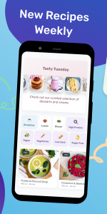 اسکرین شات 6 برنامه YAZIO Food & Calorie Counter