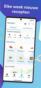 اسکرین شات 6 برنامه YAZIO: calorieën tellen met AI