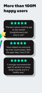 اسکرین شات 8 برنامه Yazio: AI Calorie Tracker