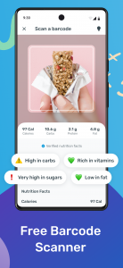 اسکرین شات 3 برنامه YAZIO Food & Calorie Counter