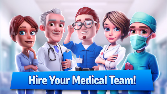 اسکرین شات 4 بازی Dream Hospital: Doctor Tycoon