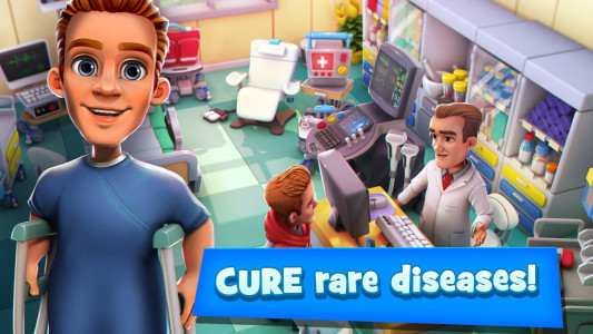 اسکرین شات 4 بازی Dream Hospital: Doctor Tycoon