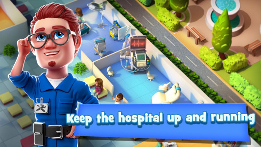 اسکرین شات 3 بازی Dream Hospital: Doctor Tycoon