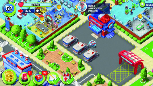 اسکرین شات 5 بازی Dream Hospital: Doctor Tycoon
