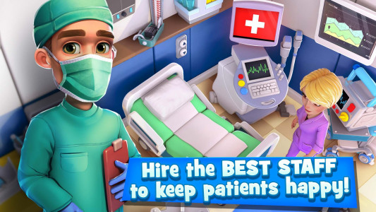اسکرین شات 5 بازی Dream Hospital: Doctor Tycoon
