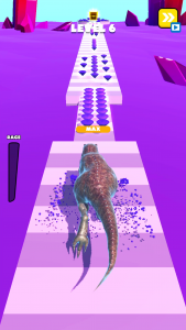 اسکرین شات بازی Dino Run 3D - Dinosaur Rush 2