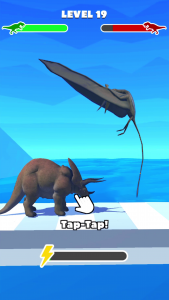 اسکرین شات بازی Dino Run 3D - Dinosaur Rush 3