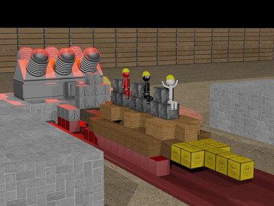 اسکرین شات 4 برنامه ② Stickman Demolition Team