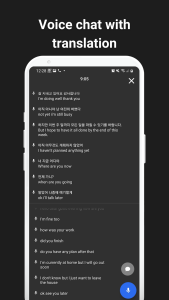 اسکرین شات 5 برنامه Swift Translate: All Chat Apps