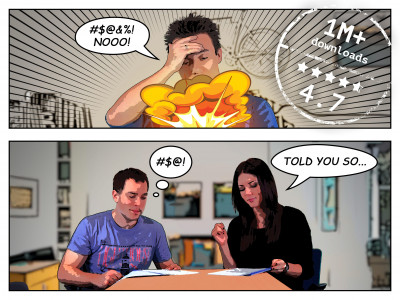 اسکرین شات 2 بازی Them Bombs: co-op board game