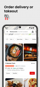 اسکرین شات برنامه Yelp: Food, Delivery & Reviews 3