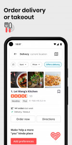 اسکرین شات برنامه Yelp: Food, Delivery & Reviews 3