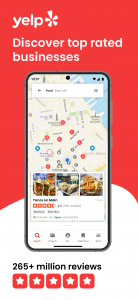 اسکرین شات برنامه Yelp: Food, Delivery & Reviews 1