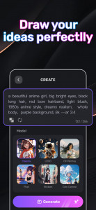 اسکرین شات 2 برنامه ETM: AI Image Generator