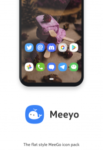 اسکرین شات برنامه Meeyo, Flat MeeGo icon pack 1