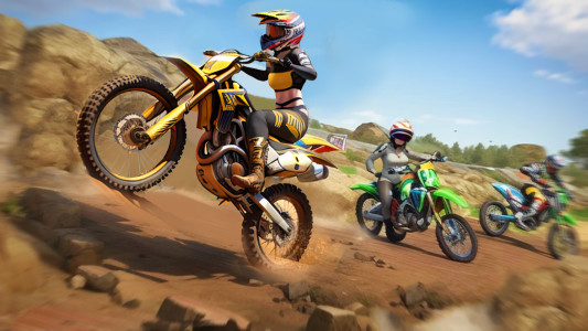اسکرین شات 4 بازی Motocross Bike Racing Game