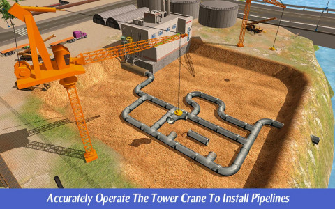 اسکرین شات بازی Crane Simulator 1