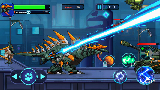 اسکرین شات بازی Mech Dinosaur War 2