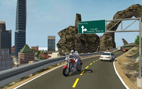 اسکرین شات بازی Fast Motorcycle Rider 1
