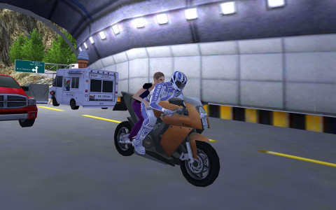 اسکرین شات بازی Fast Motorcycle Rider 4
