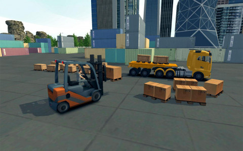 اسکرین شات بازی Forklift Simulator 2