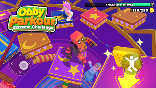 اسکرین شات 4 بازی Obby Parkour Extreme Challenge