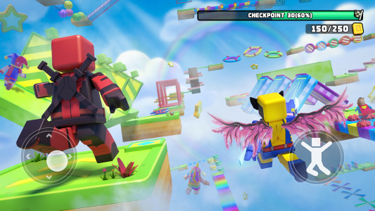 اسکرین شات 3 بازی Obby Parkour Extreme Challenge