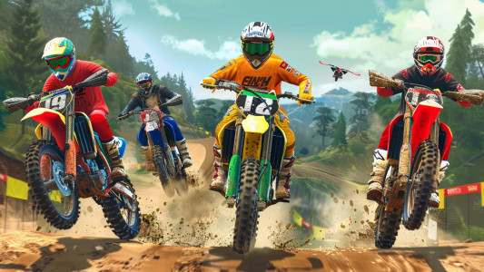اسکرین شات 2 بازی Real Extreme Moto Racing