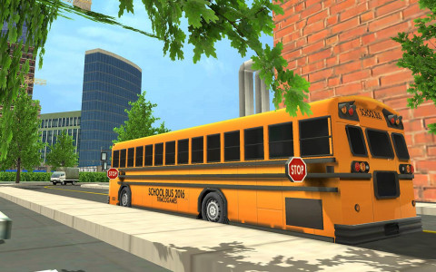 اسکرین شات بازی School Bus Driving Game 4