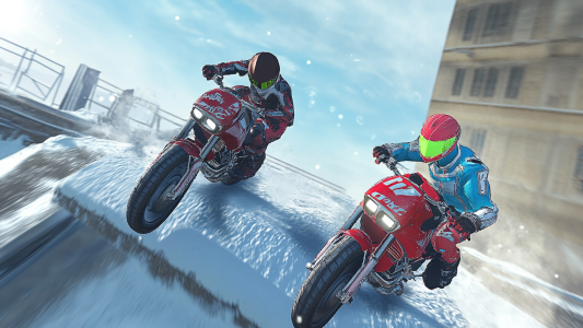 اسکرین شات 3 بازی Stunt Motorcycle Racing Game