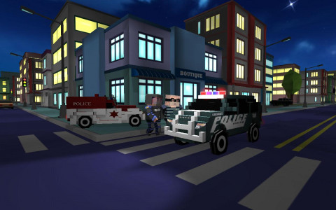 اسکرین شات بازی Ultimate Police Blocky City 4