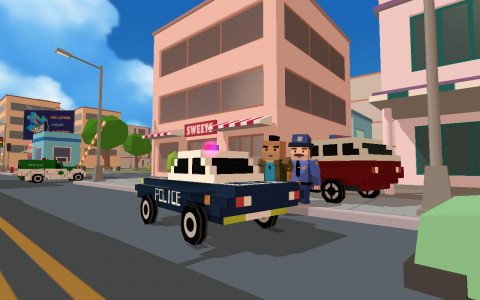 اسکرین شات بازی Ultimate Police Blocky City 2
