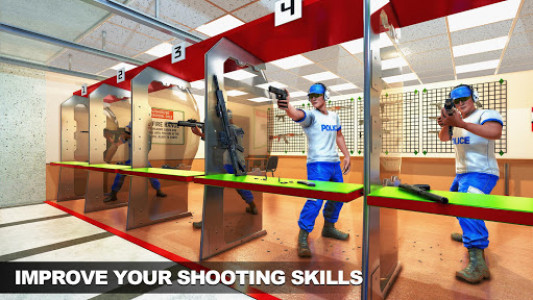 اسکرین شات برنامه US Police Training School - Police Shooting Game 2