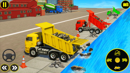 اسکرین شات برنامه Excavator Construction Games 6