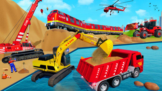 اسکرین شات برنامه Excavator Construction Games 5
