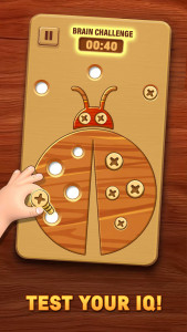 اسکرین شات 3 برنامه Wood Nuts & Bolts: Unscrew Pin