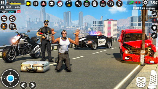 اسکرین شات برنامه Police Moto Bike Chase Crime 6