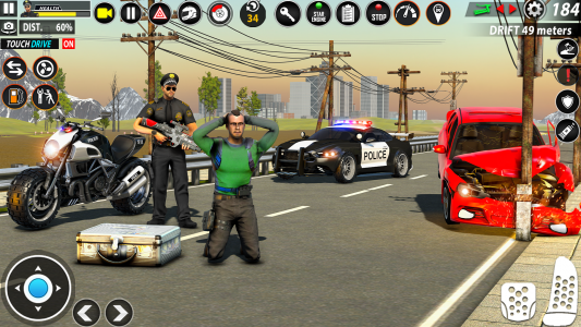 اسکرین شات برنامه Police Moto Bike Chase Crime 6