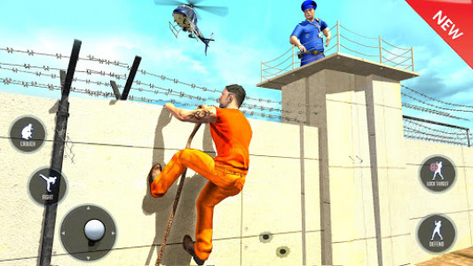 اسکرین شات برنامه Grand US Police Prison Escape Game 6