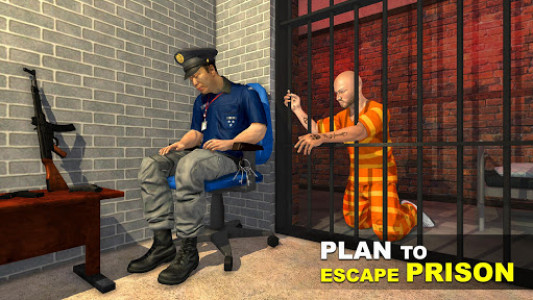 اسکرین شات برنامه Grand US Police Prison Escape Game 8