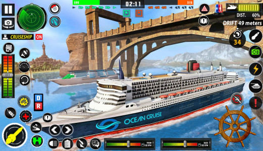 اسکرین شات برنامه Cruise Ship Driving Simulator 5