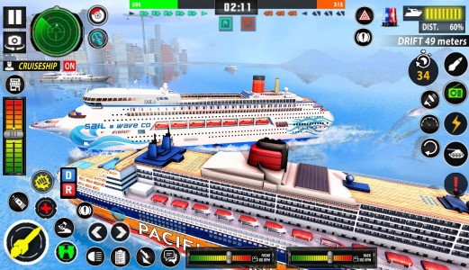 اسکرین شات برنامه Cruise Ship Driving Simulator 7