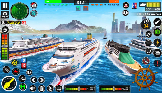 اسکرین شات برنامه Cruise Ship Driving Simulator 3
