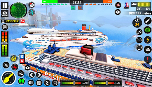 اسکرین شات برنامه Cruise Ship Driving Simulator 4