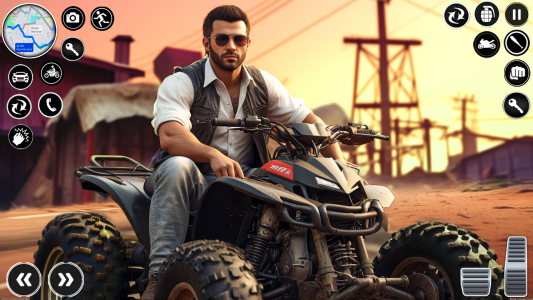 اسکرین شات 6 برنامه Indian Gangster Bike Games