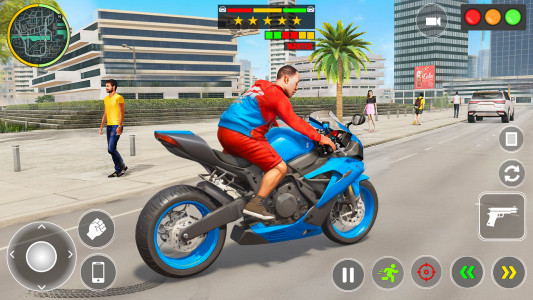 اسکرین شات 8 برنامه Indian Gangster Bike Games
