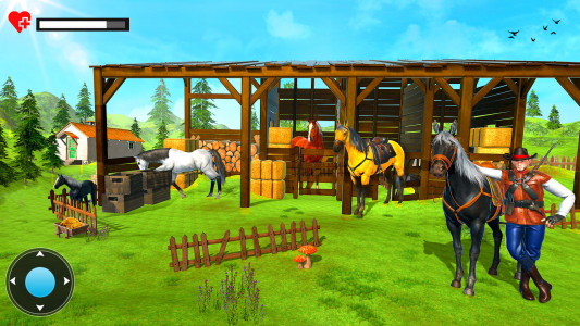 اسکرین شات برنامه Wild Horse Family Simulator 4